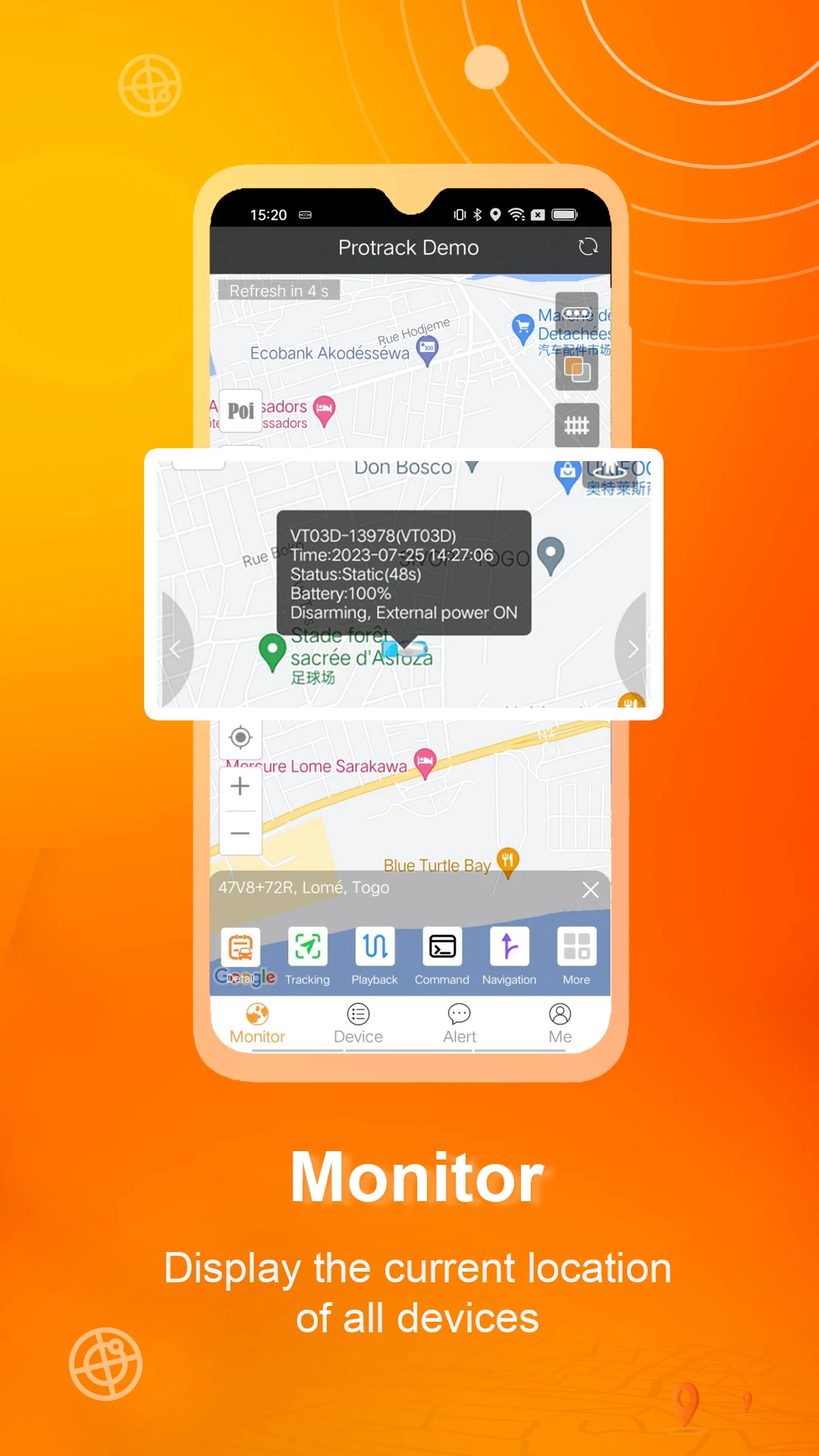GPS Tracking Software - Monitor Current Location